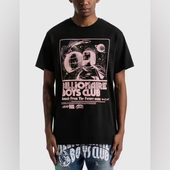 Billionaire Boys Club Mens Sounds SS Tee 'Black'- Large - Picture 2 of 4